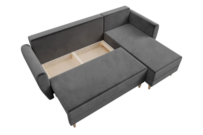 Ilzarbe Bäddsoffa - Blå - Möbler - Soffa - Sammetssoffa