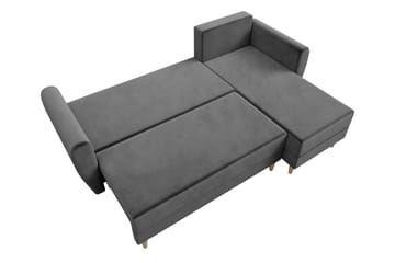 Ilzarbe Bäddsoffa - Grå - Möbler - Soffa - Sammetssoffa