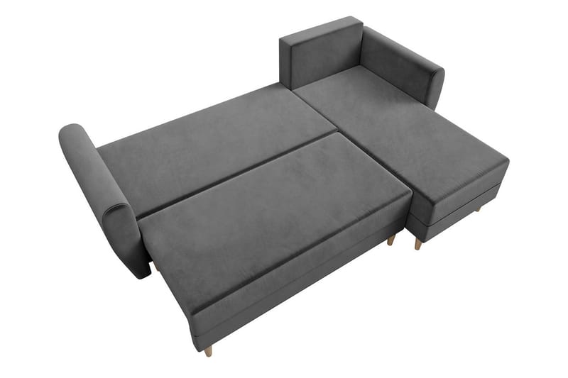Ilzarbe Bäddsoffa - Grå - Möbler - Soffa - Sammetssoffa