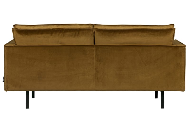 Lissbon 2,5-sits Sammetssoffa - Honungsgul - Möbler - Soffa - Sammetssoffa