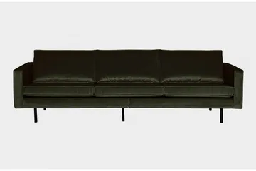 Lissbon 3-sits Sammetssoffa - Grön - Möbler - Soffa - Sammetssoffa