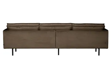 Lissbon 3-sits Sammetssoffa - Taupe - Möbler - Soffa - Sammetssoffa