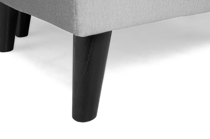 Monroe 4-sits Sammetssoffa - Ljusgrå - Möbler - Soffa - Sammetssoffa