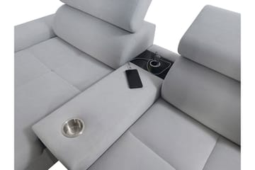 Morenia 3-sits Bäddsoffa Höger - Blå - Möbler - Soffa - Sammetssoffa