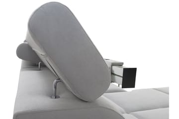 Morenia 4-sits Hörnbäddsoffa Vänster - Vit - Möbler - Soffa - Sammetssoffa