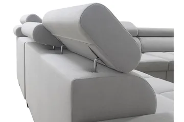 Morenia Hörnbäddsoffa - Vit - Möbler - Soffa - Sammetssoffa