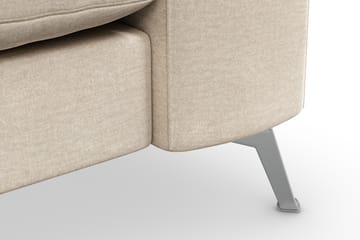Ocean Lyx 3-sits Sammetssoffa - Beige - Möbler - Soffa - Sammetssoffa