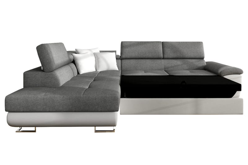 Oertel 5-sits Bäddsoffa Vänster - Grön - Möbler - Soffa - Sammetssoffa