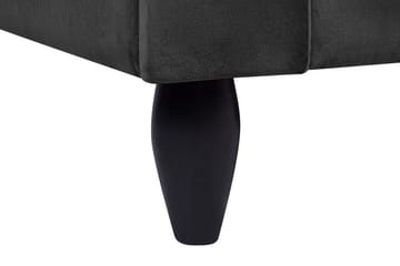 Paretti Soffa Sammet - Svart - Möbler - Soffa - Sammetssoffa