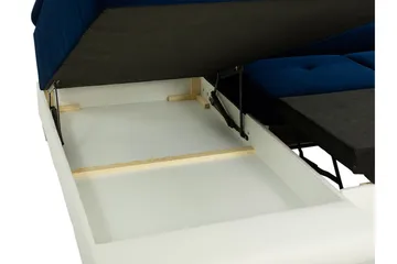 Reginia 5-sits Bäddsoffa Vänster - Grön - Möbler - Soffa - Sammetssoffa