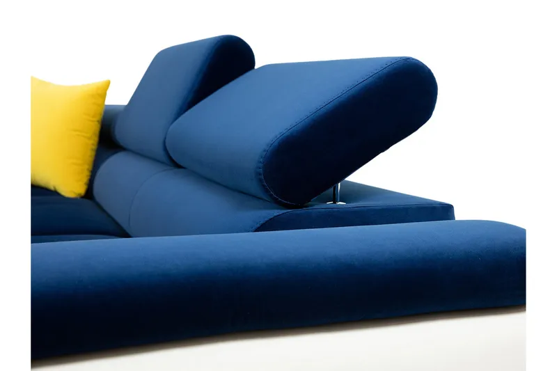 Reginia 5-sits Bäddsoffa Vänster - Grön - Möbler - Soffa - Sammetssoffa