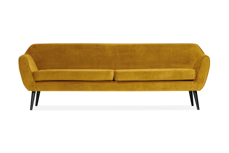 Sammetssoffa Cerrolobo - Ochre - Sammetssoffa - 3 sits soffa