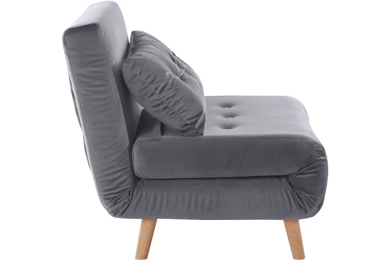 Sanremo Dagbädd Singel - Grå - Möbler - Soffa - Sammetssoffa