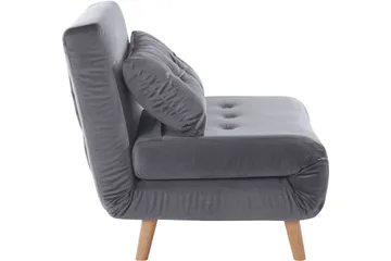 Sanremo Dagbädd Singel - Grå - Möbler - Soffa - Sammetssoffa