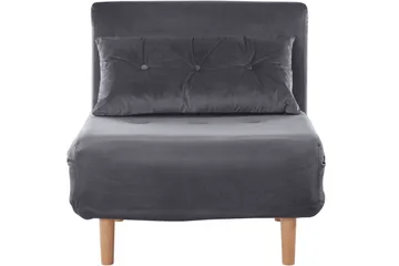 Sanremo Dagbädd Singel - Grå - Möbler - Soffa - Sammetssoffa