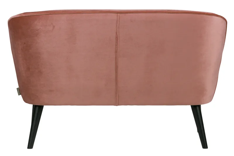 Serra Sammetssoffa Vintage - Rosa - Möbler - Soffa - Sammetssoffa