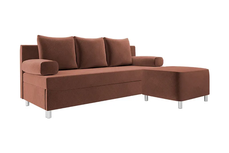 Skatteg Bäddsoffa, Brun