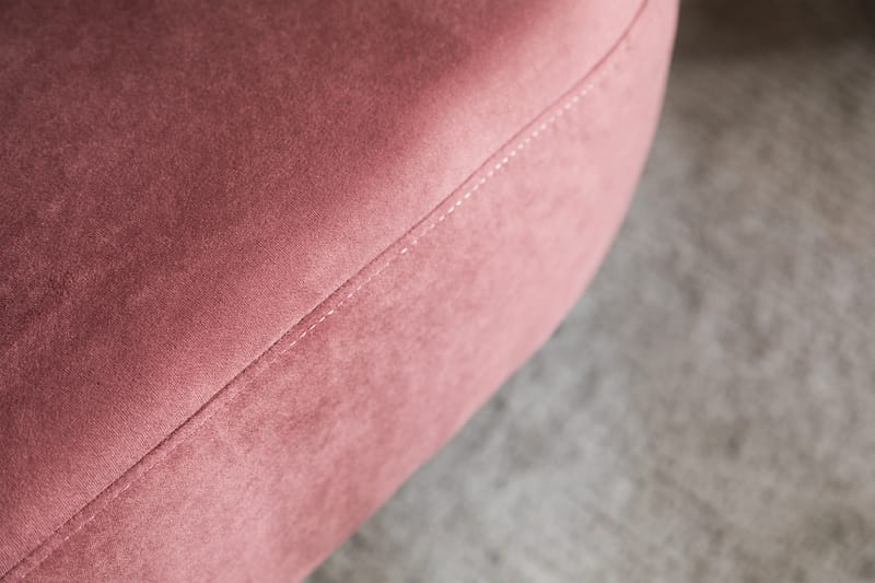 Soffa Thunia Siss Sammet - Rostrosa - Möbler - Soffa - Sammetssoffa