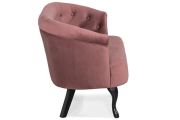 Soffa Thunia Siss Sammet - Rostrosa - Möbler - Soffa - Sammetssoffa
