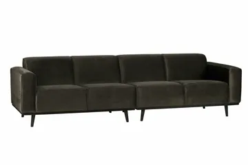 Statement 4-sits Sammetssoffa - Grön - Möbler - Soffa - Sammetssoffa