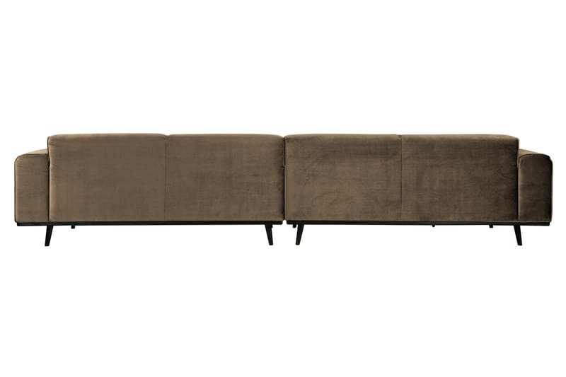 Statement 4-sits Sammetssoffa Large - Taupe - Möbler - Soffa - Sammetssoffa