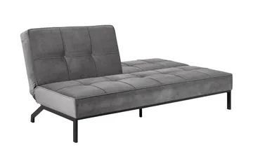 Stefan Bäddsoffa - Mörkgrå - Möbler - Soffa - Sammetssoffa