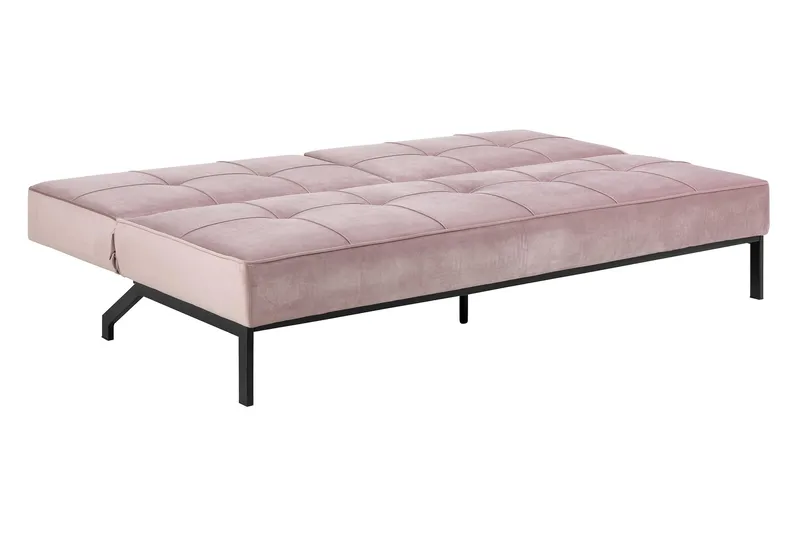 Stefan Bäddsoffa Sammet - Rosa - Möbler - Soffa - Sammetssoffa