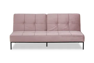 Stefan Bäddsoffa Sammet - Rosa - Möbler - Soffa - Sammetssoffa