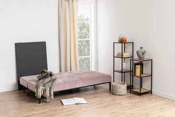 Stefan Bäddsoffa Sammet - Rosa - Möbler - Soffa - Sammetssoffa