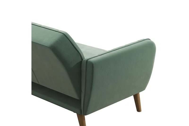 Tallulah 2-sits Bäddsoffa Sammet/Ljusgrön - Novogratz - Möbler - Soffa - Sammetssoffa