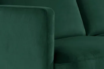 Teodin Sammetssoffa 2-sits - Grön - Möbler - Soffa - Sammetssoffa