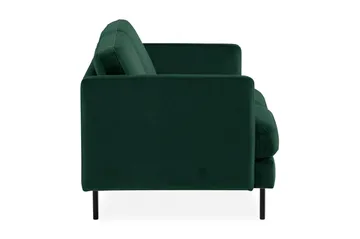 Teodin Sammetssoffa 2-sits - Grön - Möbler - Soffa - Sammetssoffa