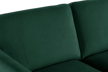 Teodin Sammetssoffa 2-sits - Grön - Möbler - Soffa - Sammetssoffa