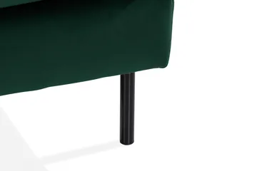 Teodin U-soffa med Divan Sammet Höger - Grön - Möbler - Soffa - Sammetssoffa