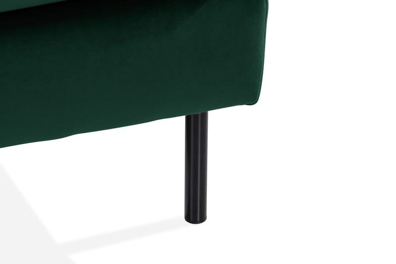 Teodin U-soffa med Divan Sammet Höger - Grön - Möbler - Soffa - Sammetssoffa