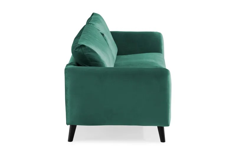 Trend 2-sits Sammetssoffa - Grön - Möbler - Soffa - Sammetssoffa