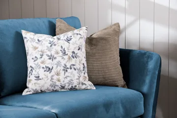 Trend 3-sits Sammetssoffa - Blå - Möbler - Soffa - Sammetssoffa