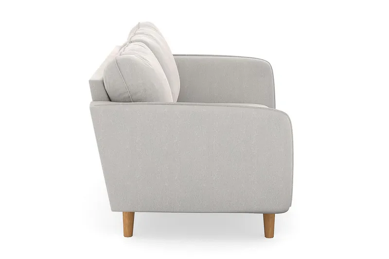 Trend Lyx 2-sits Soffa - Vit Sammet - Möbler - Soffa - Sammetssoffa