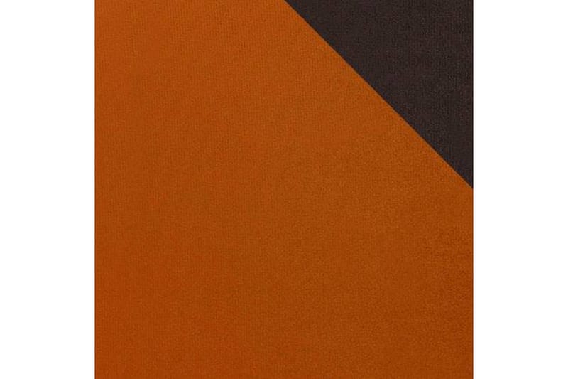 U-Bäddsoffa Wicenza 375x155x76 cm - Orange - Bäddsoffa divan - U bäddsoffa - Sammetssoffa