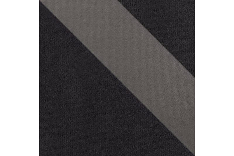 U-Bäddsoffa Wicenza 375x155x76 cm - Svart/Grå - Möbler - Soffa - Sammetssoffa