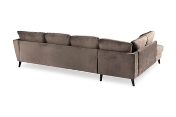 U-soffa Colt med Divan Höger - Mullvad - Möbler - Soffa - Sammetssoffa