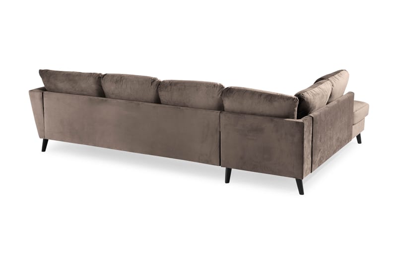 U-soffa Colt med Divan Höger - Mullvad - Möbler - Soffa - Sammetssoffa