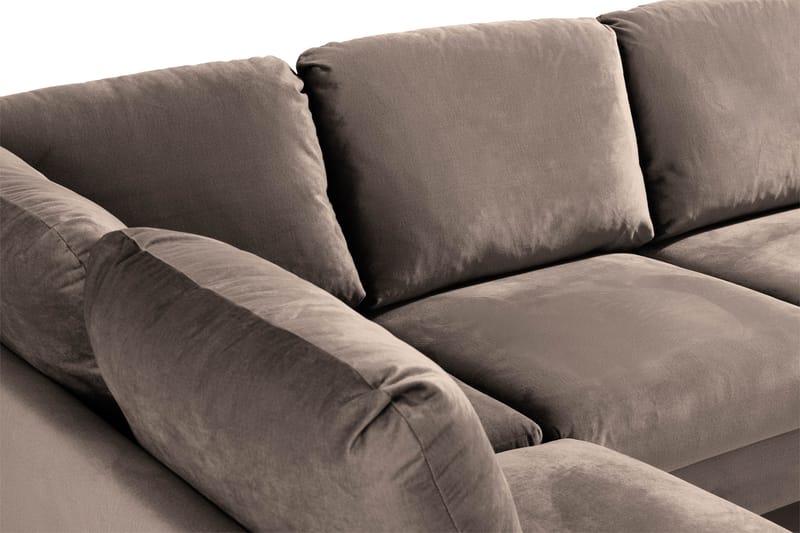 U-soffa Colt med Divan Höger - Mullvad - Möbler - Soffa - Sammetssoffa