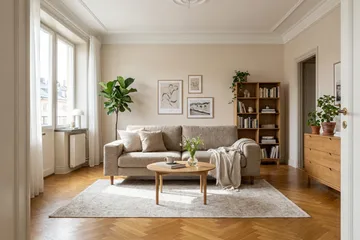 Scandi Djup 3-sits Soffa i Chenille - Brun - Möbler - Soffa - Sammetssoffa