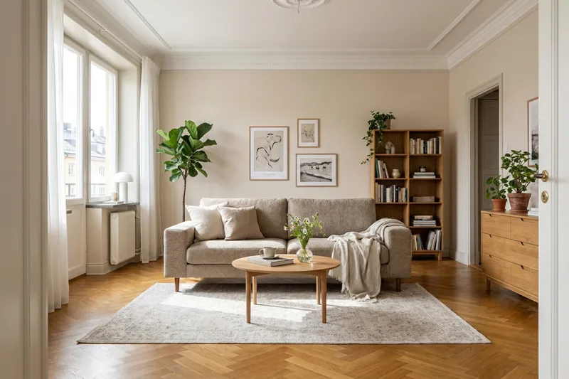 Scandi Djup 3-sits Soffa i Chenille - Brun - Möbler - Soffa - Sammetssoffa