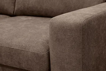 Scandi Djup 3-sits Soffa i Tyg - Möbler - Soffa - 3 sits soffa