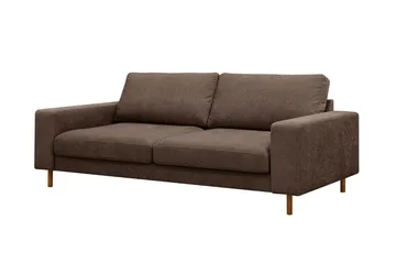 Scandi Djup 3-sits Soffa i Tyg - Möbler - Soffa - 3 sits soffa