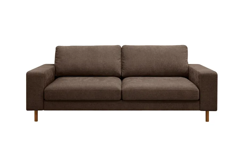 Scandi Djup 3-sits Soffa i Tyg