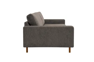 Scandi Djup 4-sits Soffa i Chenille - Grå - Möbler - Soffa - 4 sits soffa