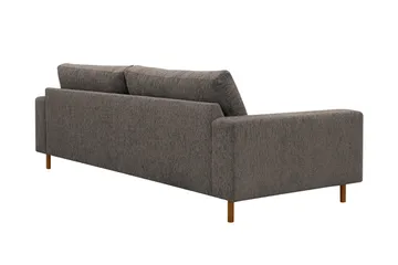 Scandi Djup 4-sits Soffa i Chenille - Grå - Möbler - Soffa - 4 sits soffa